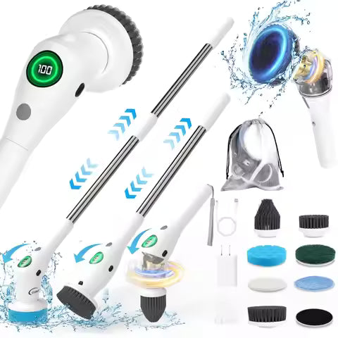 9-In-1 Multi-Function Electric Cleaning Brush Ⓢ