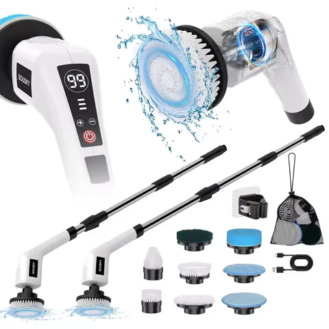 9-In-1 Multi-Function Electric Cleaning Brush Ⓢ